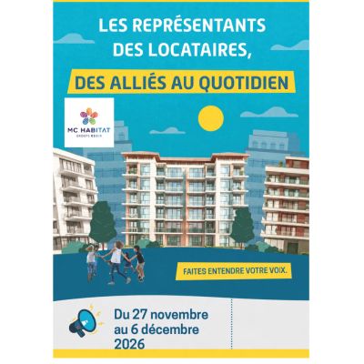 DECOUVREZ LA LISTE DES CANDIDATS A L'ELECTION DES REPRESENTANTS DES LOCATAIRES